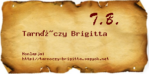 Tarnóczy Brigitta névjegykártya